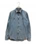 RRL（ダブルアールエル）の古着「インディゴデニムシャツ」｜インディゴ