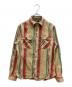 RRL（ダブルアールエル）の古着「ネイティブ柄シャツ」｜ベージュ