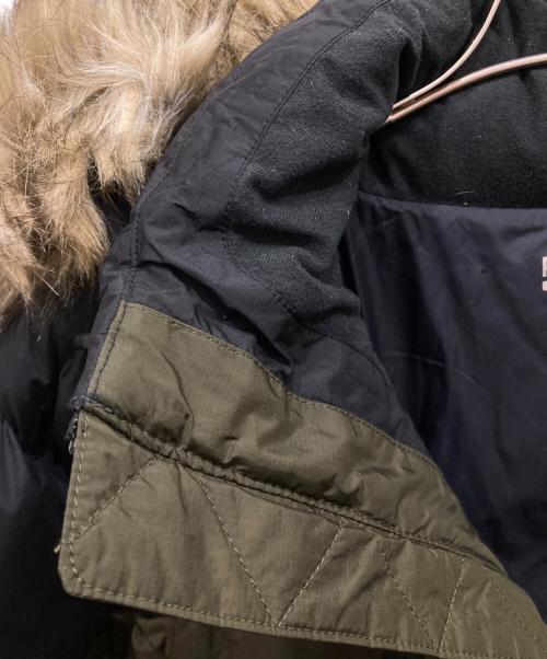 POLO SPORT（ポロスポーツ）POLO SPORT (ポロスポーツ) ダウンジャケット カーキ×ブラック サイズ:SIZE XSの古着・服飾アイテム
