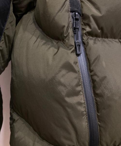 POLO SPORT（ポロスポーツ）POLO SPORT (ポロスポーツ) ダウンジャケット カーキ×ブラック サイズ:SIZE XSの古着・服飾アイテム