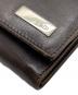 中古・古着 FENDI (フェンディ) 2つ折り財布 ブラウン：8000円