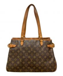 LOUIS VUITTON（ルイ ヴィトン）の古着「ショルダートートバッグ　モノグラム　　バティニョール オリゾンタル」｜ブラウン