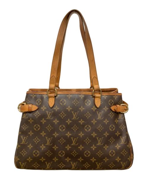 LOUIS VUITTON（ルイ ヴィトン）LOUIS VUITTON (ルイ ヴィトン) ショルダートートバッグ　モノグラム　　バティニョール オリゾンタル ブラウンの古着・服飾アイテム