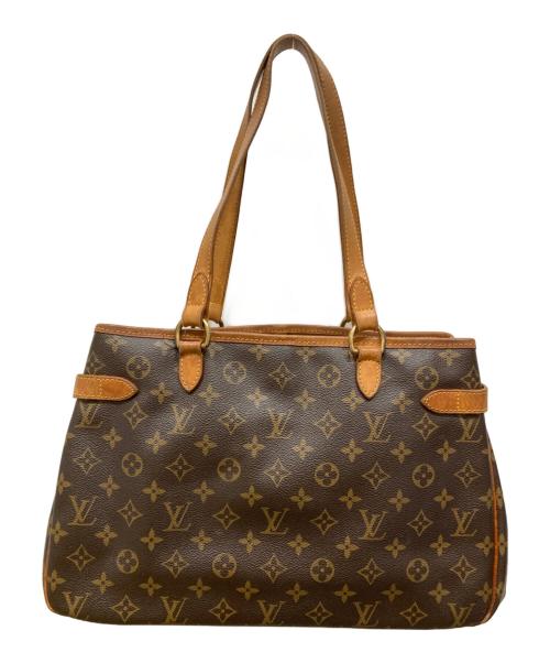 LOUIS VUITTON（ルイ ヴィトン）LOUIS VUITTON (ルイ ヴィトン) ショルダートートバッグ　モノグラム　　バティニョール オリゾンタル ブラウンの古着・服飾アイテム