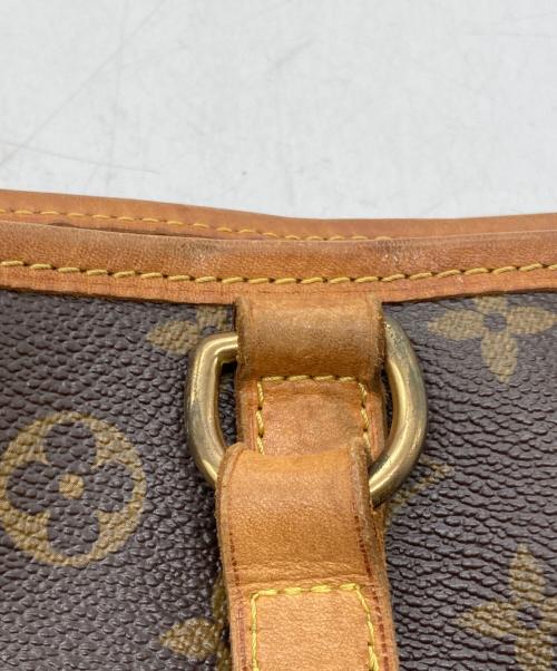 LOUIS VUITTON（ルイ ヴィトン）LOUIS VUITTON (ルイ ヴィトン) ショルダートートバッグ　モノグラム　　バティニョール オリゾンタル ブラウンの古着・服飾アイテム