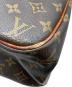 中古・古着 LOUIS VUITTON (ルイ ヴィトン) ショルダートートバッグ　モノグラム　　バティニョール オリゾンタル ブラウン：50000円