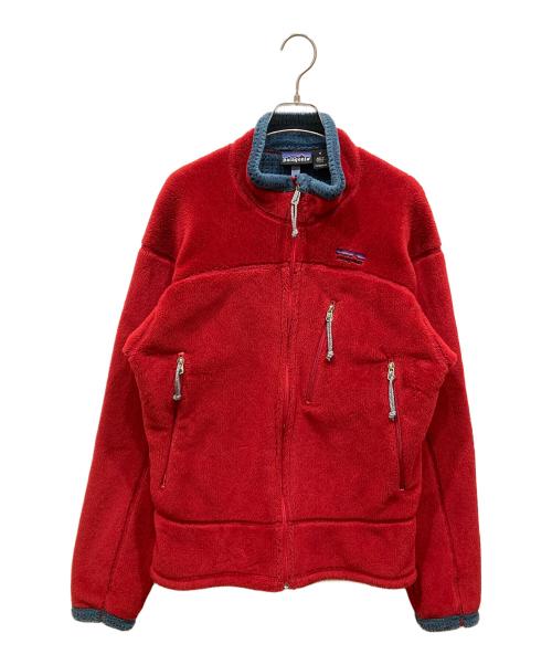 Patagonia（パタゴニア）Patagonia (パタゴニア) R4 Windbloc Fleece Jacket レッド サイズ:SIZE Mの古着・服飾アイテム