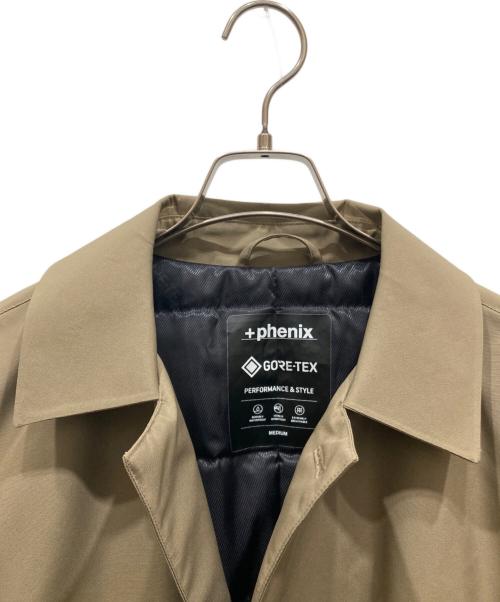 PHENIX（フェニックス）PHENIX (フェニックス) SHIPS (シップス) 別注INFINIUM ダウンステンカラーコート ベージュ サイズ:SIZE Mの古着・服飾アイテム
