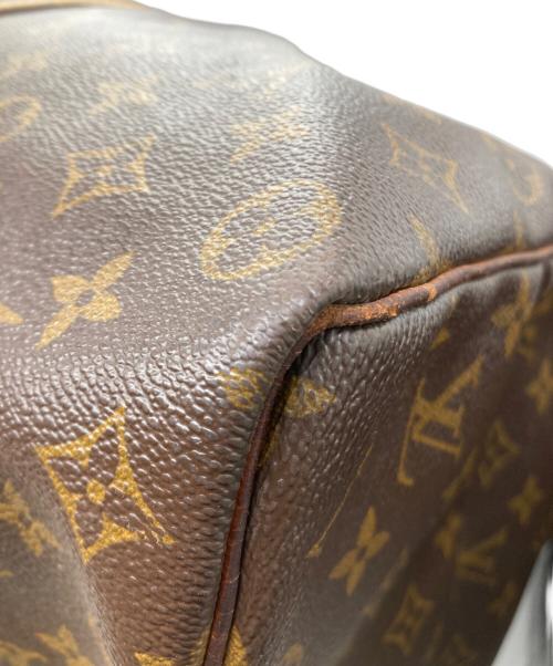 LOUIS VUITTON（ルイ ヴィトン）LOUIS VUITTON (ルイ ヴィトン) ボストンバッグ　モノグラム　キーポル55 ブラウン×オレンジの古着・服飾アイテム