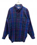 lobo by pendletonロボ バイ ペンドルトン）の古着「チェックネルシャツ」｜ネイビー