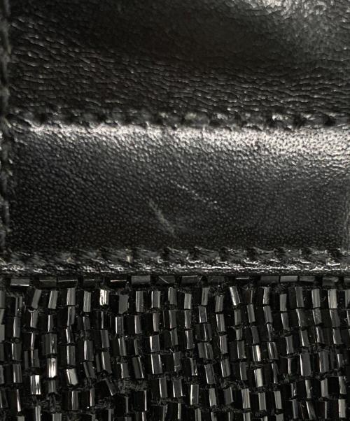 FENDI（フェンディ）FENDI (フェンディ) ビーズショルダーバッグ ブラックの古着・服飾アイテム