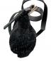 FENDI (フェンディ) ビーズショルダーバッグ ブラック：150000円