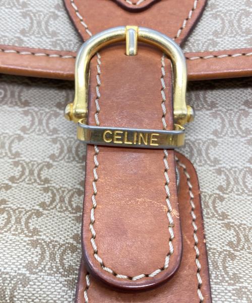 CELINE（セリーヌ）CELINE (セリーヌ) ミニショルダーバッグ ベージュの古着・服飾アイテム