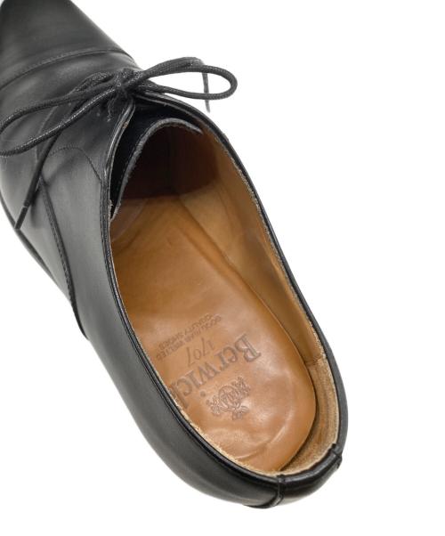 berwick（バーウィック）berwick (バーウィック) ストレートチップシューズ ブラック サイズ:SIZE 6 1/2の古着・服飾アイテム