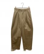MARKAWAREマーカウェア）の古着「WESTPOINT NEW CLASSIC FIT TROUSERS」｜ベージュ
