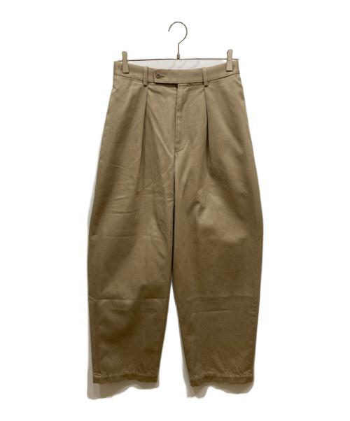 MARKAWARE（マーカウェア）MARKAWARE (マーカウェア) WESTPOINT NEW CLASSIC FIT TROUSERS ベージュ サイズ:SIZE 2の古着・服飾アイテム