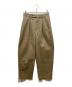MARKAWARE（マーカウェア）の古着「WESTPOINT NEW CLASSIC FIT TROUSERS」｜ベージュ