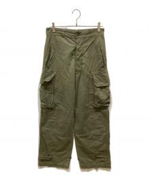 French Army（フランス軍）の古着「m47後期カーゴパンツ」｜オリーブ