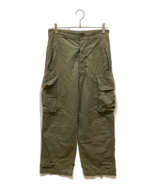 French Army（フランス軍）French Army (フランス軍) m47後期カーゴパンツ オリーブ サイズ:SIZE 31の古着・服飾アイテム