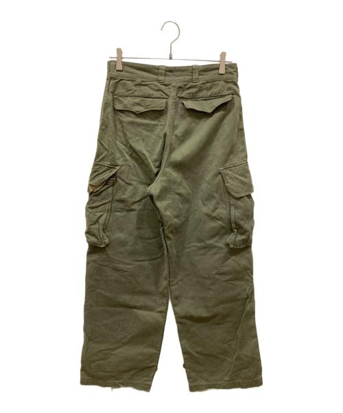 French Army（フランス軍）French Army (フランス軍) m47後期カーゴパンツ オリーブ サイズ:SIZE 31の古着・服飾アイテム