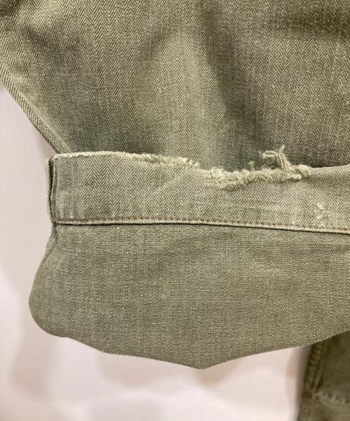 French Army（フランス軍）French Army (フランス軍) m47後期カーゴパンツ オリーブ サイズ:SIZE 31の古着・服飾アイテム