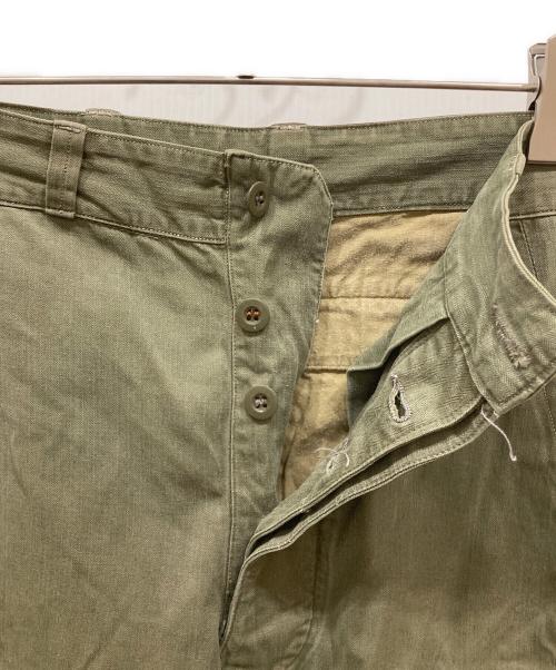 French Army（フランス軍）French Army (フランス軍) m47後期カーゴパンツ オリーブ サイズ:SIZE 31の古着・服飾アイテム