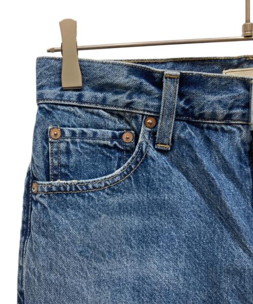 ebure（エブール）EBURE (エブール) Ron Herman (ロンハーマン) ウォッシュデニムパンツ インディゴ サイズ:SIZE 38の古着・服飾アイテム