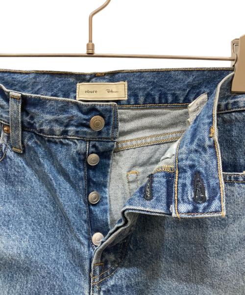 ebure（エブール）EBURE (エブール) Ron Herman (ロンハーマン) ウォッシュデニムパンツ インディゴ サイズ:SIZE 38の古着・服飾アイテム