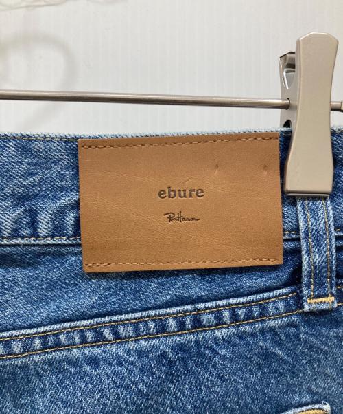 ebure（エブール）EBURE (エブール) Ron Herman (ロンハーマン) ウォッシュデニムパンツ インディゴ サイズ:SIZE 38の古着・服飾アイテム
