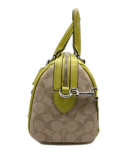 COACH（コーチ）COACH (コーチ) 2WAYショルダーバッグ イエローの古着・服飾アイテム