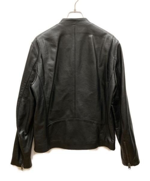 COACH（コーチ）COACH (コーチ) シングルライダースジャケット ブラック サイズ:SIZE Mの古着・服飾アイテム