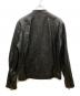 COACH (コーチ) シングルライダースジャケット ブラック サイズ:SIZE M：36000円
