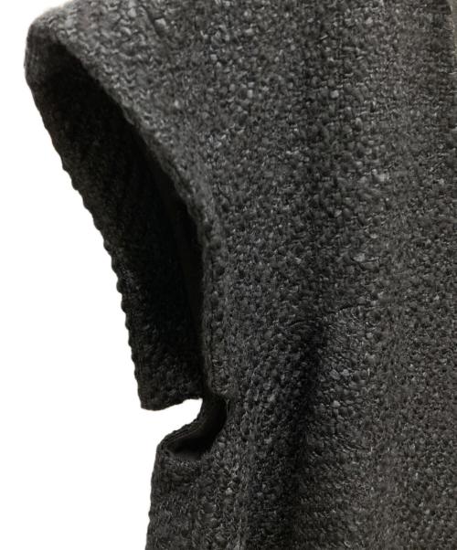 LE PHIL（ル フィル）LE PHIL (ル フィル) ロービングツイードフレアジレ ブラック サイズ:SIZE Freeの古着・服飾アイテム
