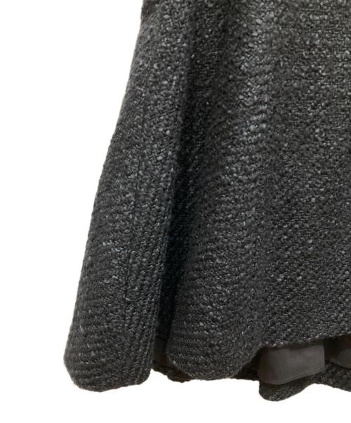 LE PHIL（ル フィル）LE PHIL (ル フィル) ロービングツイードフレアジレ ブラック サイズ:SIZE Freeの古着・服飾アイテム