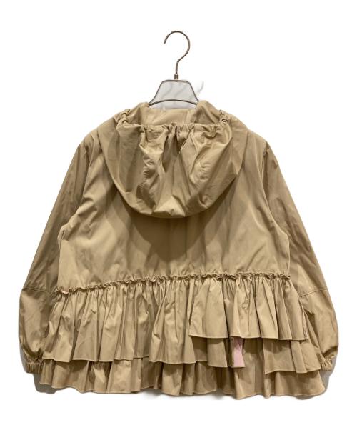 MARILYN MOON（マリリンムーン）MARILYN MOON (マリリンムーン) フリルジャケット ベージュ サイズ:SIZE Freeの古着・服飾アイテム