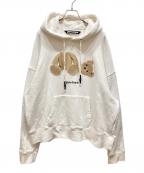 Palm Angelsパーム エンジェルス）の古着「BEAR HOODIE」｜ホワイト