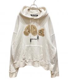 Palm Angels（パーム エンジェルス）の古着「BEAR HOODIE」｜ホワイト