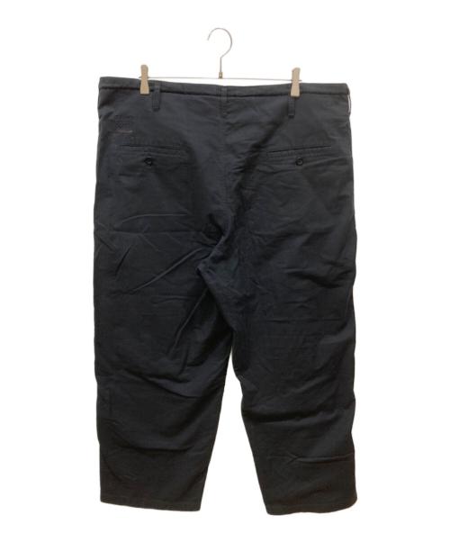 BLACK Scandal Yohji Yamamoto（ブラックスキャンダルヨウジヤマモト）BLACK Scandal Yohji Yamamoto (ブラックスキャンダルヨウジヤマモト) 刺繍ツイルヒモパンツ ブラック サイズ:SIZE 1の古着・服飾アイテム