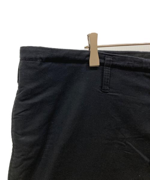 BLACK Scandal Yohji Yamamoto（ブラックスキャンダルヨウジヤマモト）BLACK Scandal Yohji Yamamoto (ブラックスキャンダルヨウジヤマモト) 刺繍ツイルヒモパンツ ブラック サイズ:SIZE 1の古着・服飾アイテム