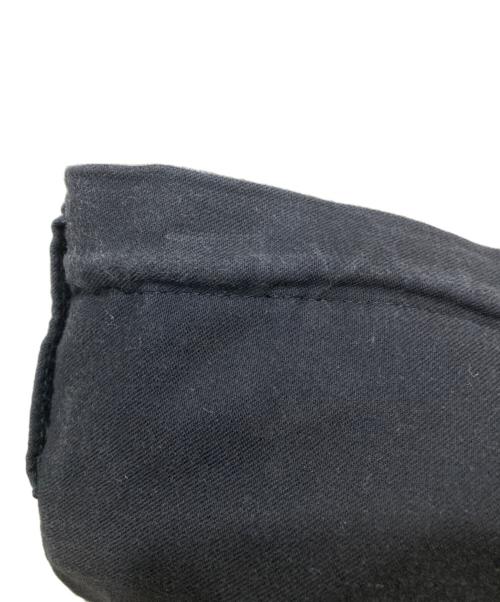BLACK Scandal Yohji Yamamoto（ブラックスキャンダルヨウジヤマモト）BLACK Scandal Yohji Yamamoto (ブラックスキャンダルヨウジヤマモト) 刺繍ツイルヒモパンツ ブラック サイズ:SIZE 1の古着・服飾アイテム