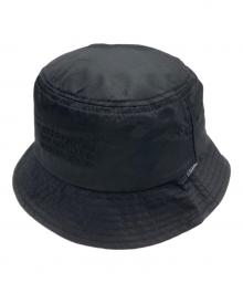 MM6 Maison Margiela（エムエムシックスメゾンマルジェラ）の古着「バケットハット」｜ブラック×オレンジ