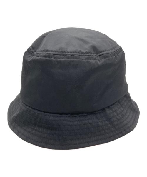 MM6 Maison Margiela（エムエムシックスメゾンマルジェラ）MM6 Maison Margiela (エムエムシックスメゾンマルジェラ) バケットハット ブラック×オレンジの古着・服飾アイテム