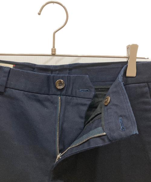 GUCCI（グッチ）GUCCI (グッチ) CHINO TROUSERS ネイビー サイズ:SIZE 44の古着・服飾アイテム