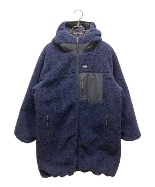 TAION（タイオン）TAION (タイオン) NOLLEY'S (ノーリーズ) 別注ボア×ダウンフードコート ネイビー サイズ:SIZE Mの古着・服飾アイテム