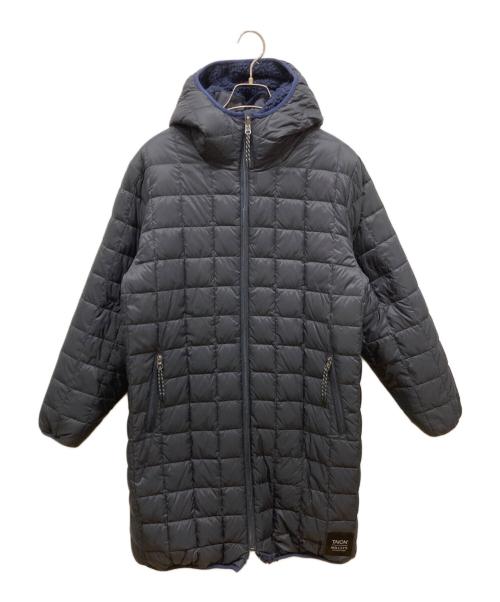 TAION（タイオン）TAION (タイオン) NOLLEY'S (ノーリーズ) 別注ボア×ダウンフードコート ネイビー サイズ:SIZE Mの古着・服飾アイテム