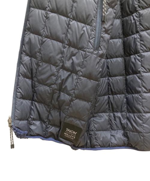 TAION（タイオン）TAION (タイオン) NOLLEY'S (ノーリーズ) 別注ボア×ダウンフードコート ネイビー サイズ:SIZE Mの古着・服飾アイテム