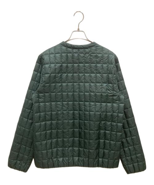 Patagonia（パタゴニア）Patagonia (パタゴニア) Vネック プルオーバーダウンジャケット グリーン サイズ:SIZE Sの古着・服飾アイテム