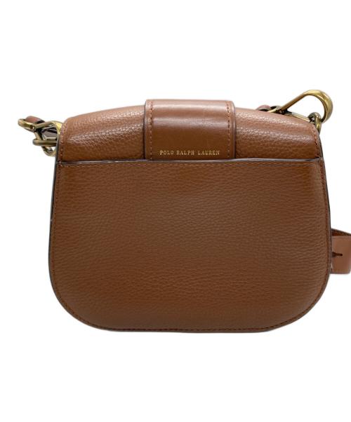 POLO RALPH LAUREN（ポロ・ラルフローレン）POLO RALPH LAUREN (ポロ・ラルフローレン) Lennoxショルダーバッグ ブラウンの古着・服飾アイテム