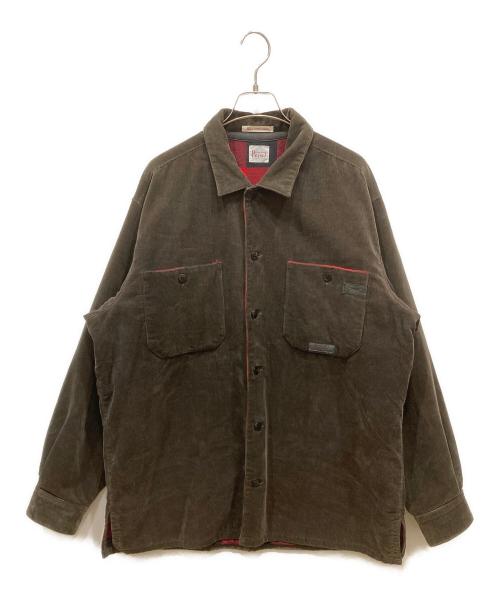 PAPAS（パパス）PAPAS (パパス) コーデュロイジャケット ブラウン サイズ:SIZE Lの古着・服飾アイテム