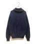 POLO RALPH LAUREN (ポロ・ラルフローレン) ショールカラーニットカーディガン ネイビー サイズ:SIZE XL：10000円